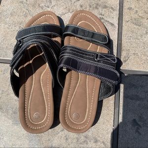 Slip on comfort sandals
